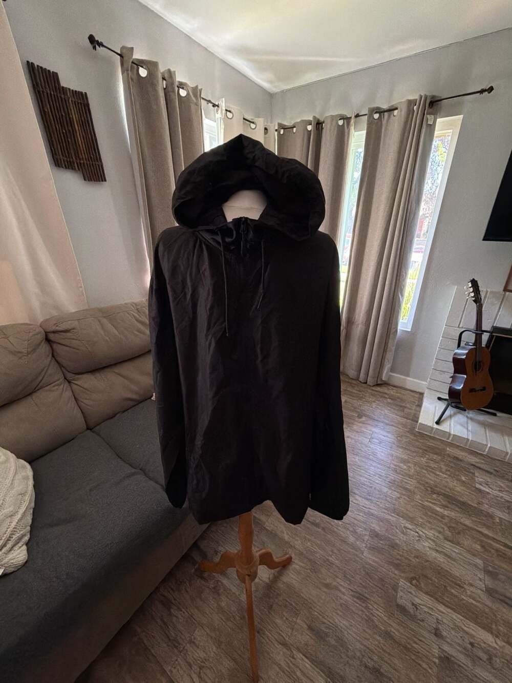 Quikflip verb Convertible Hoodie Jacket Black Size M